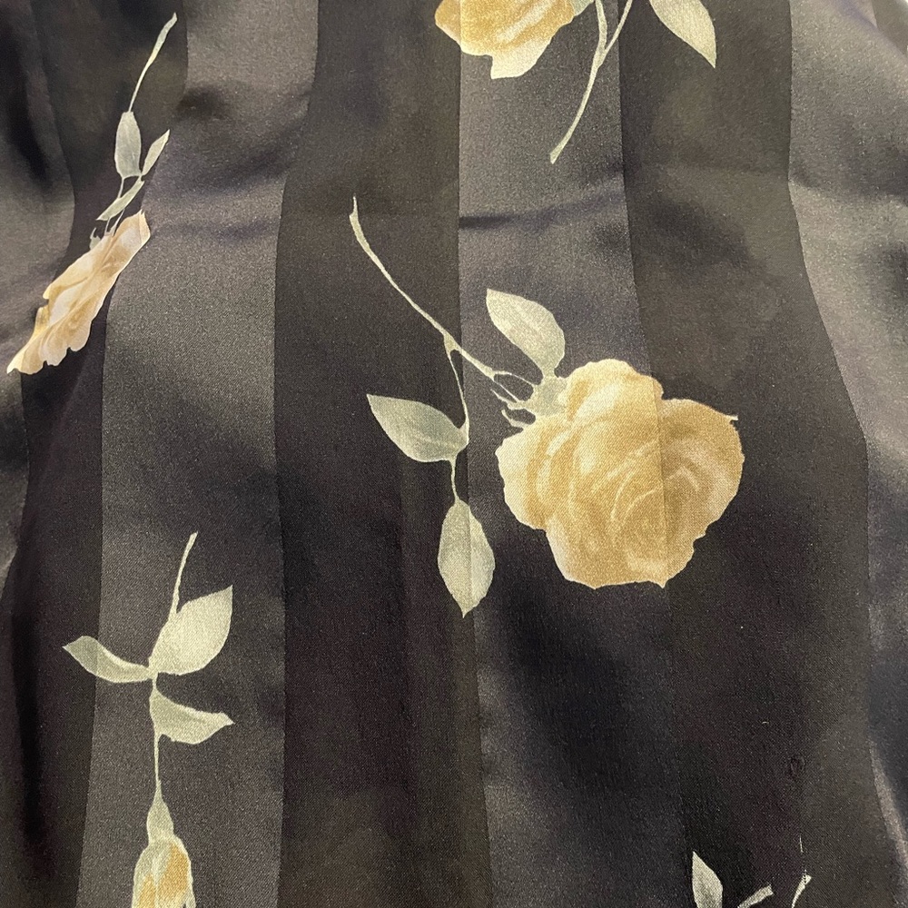 Beautiful 13 by 53” scarf very silky and sheer look!